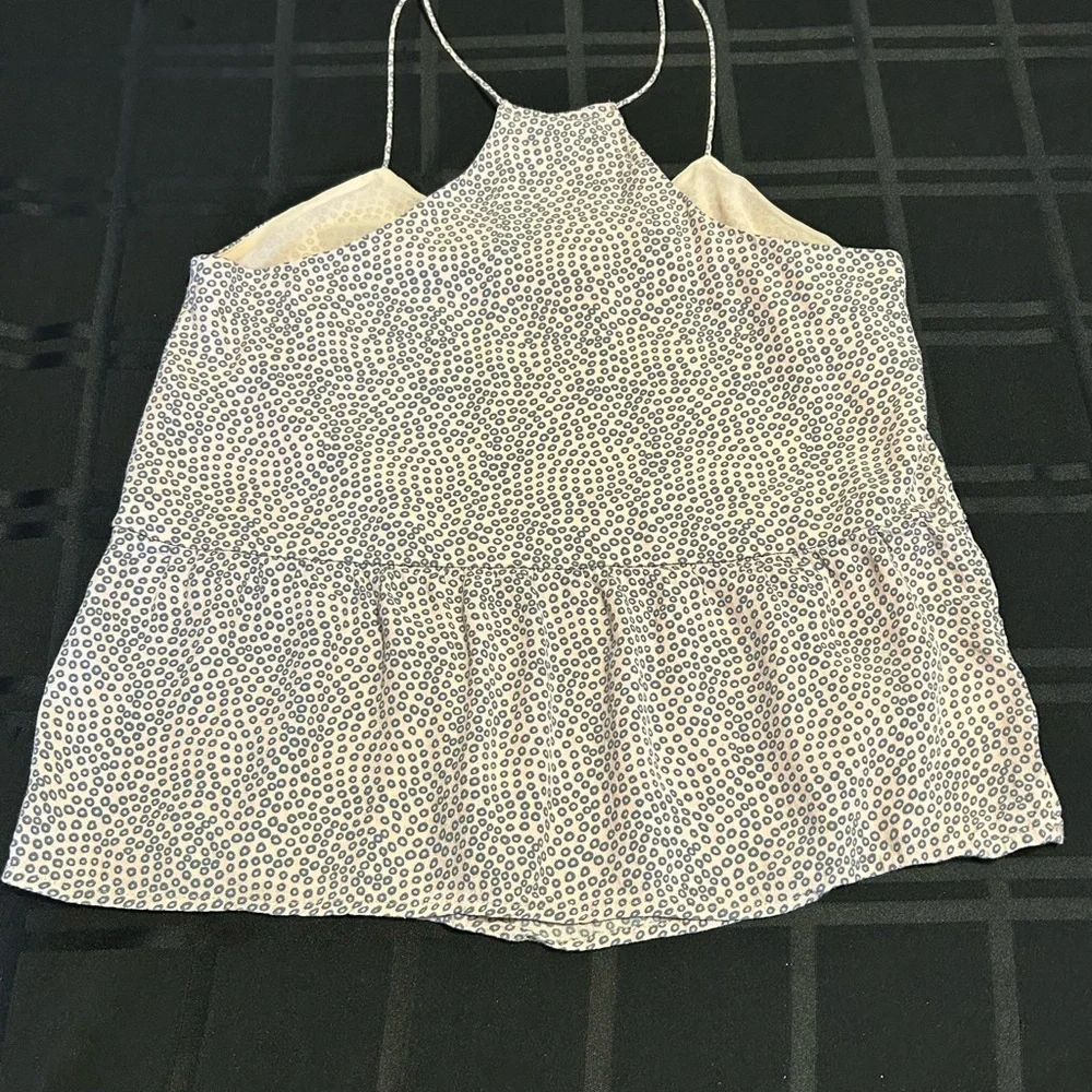 LOFT Pink with Gray Circles Camisole Size XS - Picture 5 of 9